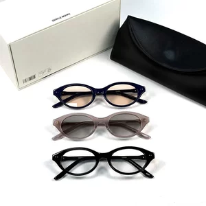 
2025 new nerd glasses frame, sunglasses, retro acetate, fashionable men's and women's glasses frames with myopia glasses