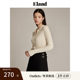 Clothing and love sweater for autumn and winter women pullover ribbed tight embroidery LOGO contrasting cuff top