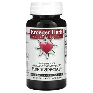 Kroeger Herb Co, men's special formula, 100 vegetarian capsules