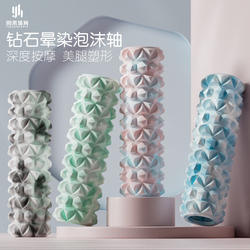 Foam Roller for Women, Yoga Column with Hollow Spikes, Ultra-Painful Back Training Wolf Tooth Roller, Thigh Massager