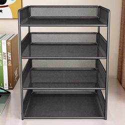 Japanese File Storage Rack Desktop Office Supplies Organizer A4 Paper Folder File Organizer