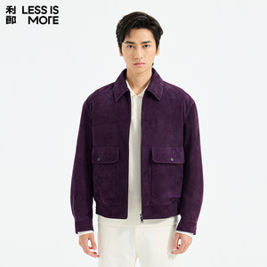 
[Same style in shopping mall] Lilang Ole Genuine Leather Jacket 2025 Youth Business Winter New Season Men's Light Luxury Jacket