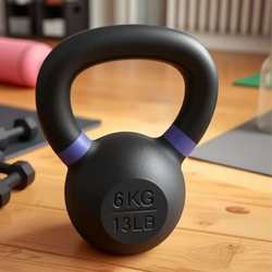 Electrostatic spray kettle bell men and women's home equipment cast iron kettle bell competitive kettle bell gym black matte kettle bell