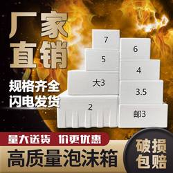 Foam Box for Express Delivery, Insulated Box, Model 345678, Fruit Box, Refrigerated Packaging Box, Thickened and Reinforced Vegetable Growing Box