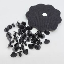 Button-Type Electric Vehicle Helmet Fastener, Safety Helmet Head Circumference Anti-Fall Cap Lining, Snap-On Helmet Fixing Nails