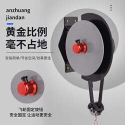 DX fitness equipment centrifuge resistance trainer centrifuge trainer high pull rowing hip lift small puller