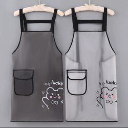 Kitchen Cooking Apron Sleeveless Waterproof Apron Catering Aquatic Products Pet Shop Translucent Tpu No-Wash Work Clothes