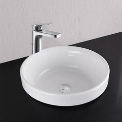 Japanese to Countertop Basin Lw1704B Household Round Artistic Basin Washbasin Home Washbasin Sink