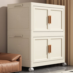 Luyi Foldable Storage Cabinet for Home Use, Large Capacity Clothing Storage Box, Multi-Layer Storage, Children's Wardrobe Storage Cabinet
