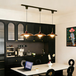 Xinmu Chinese-Style Restaurant Chandelier 2026 New Model Track Arm Movable Dining Table Bar Lamp Retro Bedside Lamp