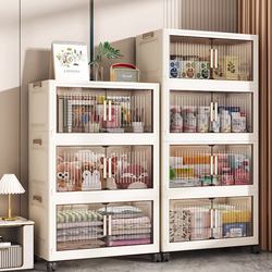Japanese Thickened Storage Cabinet Baby Wardrobe Children's Organizer for Clothes, Toys, Snacks Multi-Layer Storage Cabinet Children's Wardrobe