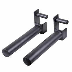 Home Squat Rack Barbell Plate Storage Rack, Quick Detachable Barbell Plate Hooks, Squat Rack Accessories