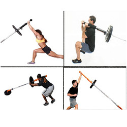 360-Degree Barbell Rack, Landmine Rack, Strength Training Equipment, T-Shaped Rowing Machine, Deadlift Squat Rack Accessories