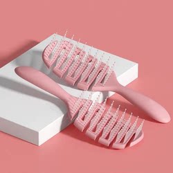 Blue Massage Comb for Volumizing Hair, Suitable for Both Short and Long Hair, Popular on Social Media, High Crown Comb