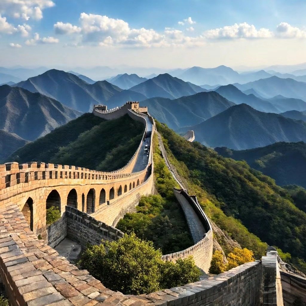 北京旅游天安门升旗圆明园清华故宫八达岭长城颐和园5天跟团游