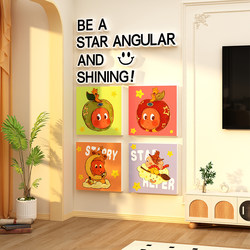 Star Man Tv Background Large White Wall Decoration Painting Hanging Piece 2026 New Sticker Self-Adhesive Living Room Renovation