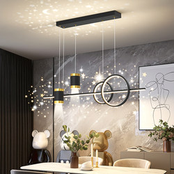 2025 New Chandelier Dining Chandelier Simple Modern Internet Celebrity Light Luxury Nordic Lighting Restaurant Lamp Dining Room Bar Lamp