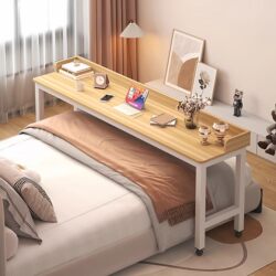 Cross-Bed Table, Movable Computer Table, Bedside Writing Table, Home Bedroom Multi-Functional Table, Lazy Bed Desk