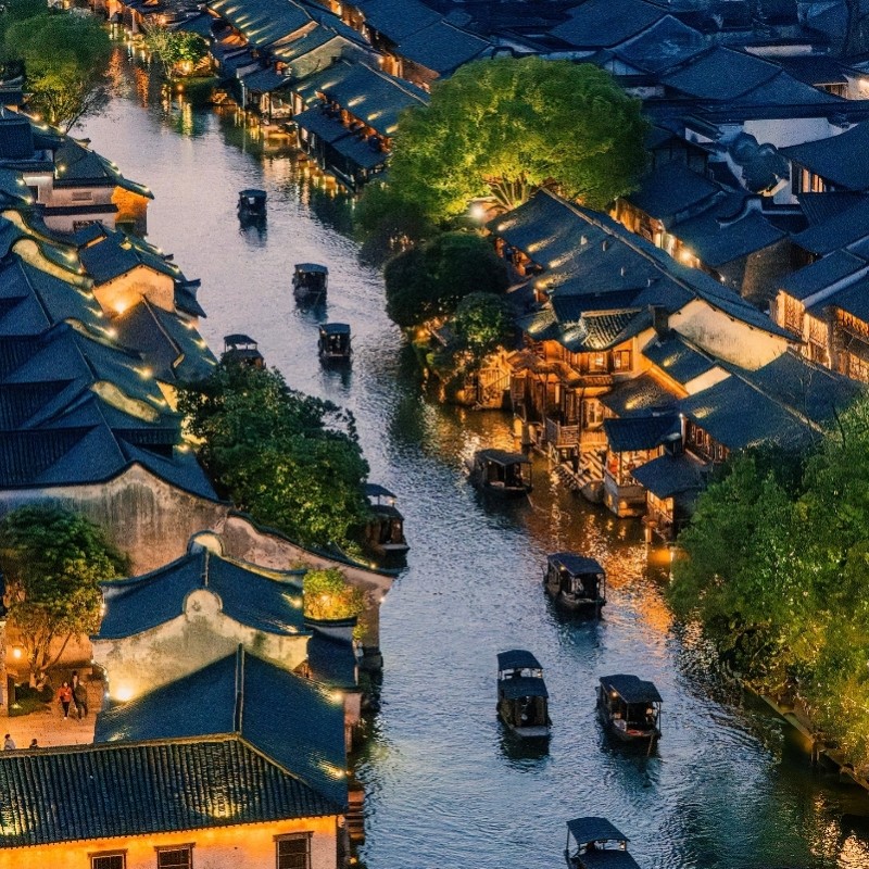 南京+无锡+沪苏杭+乌镇|5日跟团游|拈花湾|留园|西栅|5钻酒