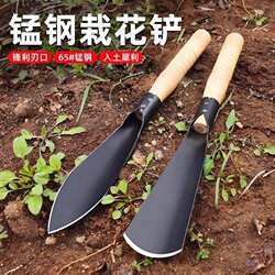 Thickened Outdoor Tool for Digging Wild Vegetables, Small Shovel for Digging Watercress and Garlic, Gardening Iron Shovel for Planting Flowers, Digging Soil, and Weeding