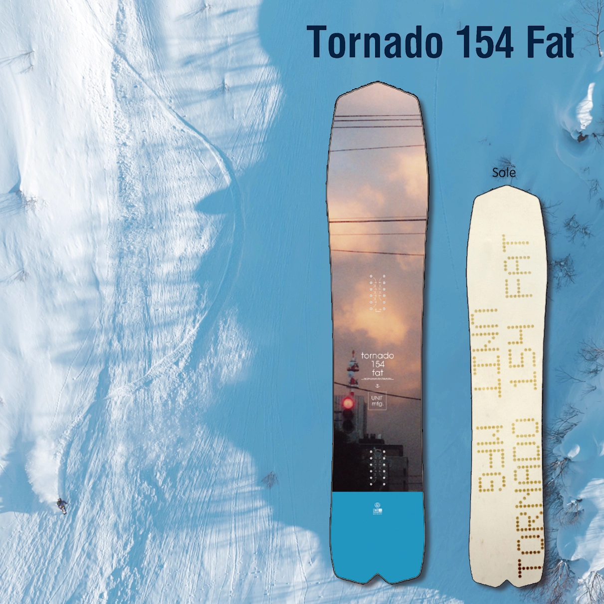 Unit mfg. TORNADO 154 fat