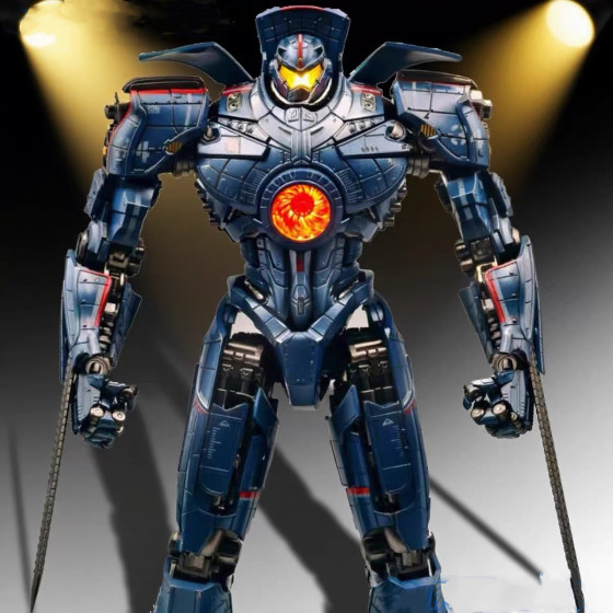 
Pacific Rim 2 Revenge Wanderer Mecha Model Children's Boy Can Hit Figure Toy Robot Gift Light