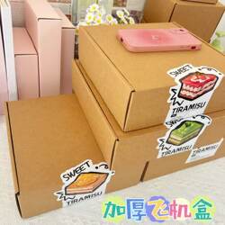 Extra Hard and Thickeneded Square Airplane Box Packaging Card Gift Packaging Box Delivery Carton