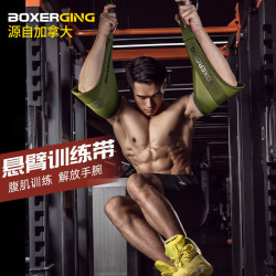 Fitness Suspension Belt Abdominal Muscle Training Tool, Abdominal Curling Belt, Horizontal Bar Suspension Leg Lift Auxiliary, Hanging Strength Home Exercise Equipment