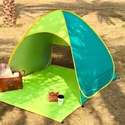 Children's Tent, Quick-Open in 2 Seconds, Outdoor Camping Picnic Folding Portable One-Touch Open-Close Sunshade Beach Tent