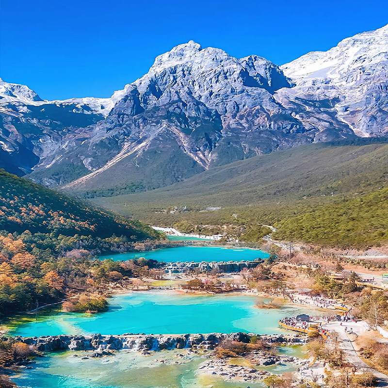 看日照金山|2-15人纯玩团云南旅游5天大理丽江玉龙雪山洱海海景房