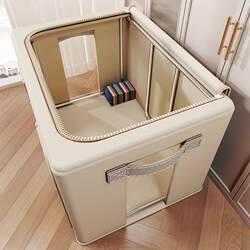 Clothes storage box household large-capacity quilt clothing bagna box artifact wardrobe organizing box fabric storage basket