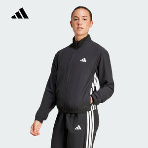 
Adidas 2025 Spring New Women's Woven Jacket Jacket Sports Leisure Training Short JD65