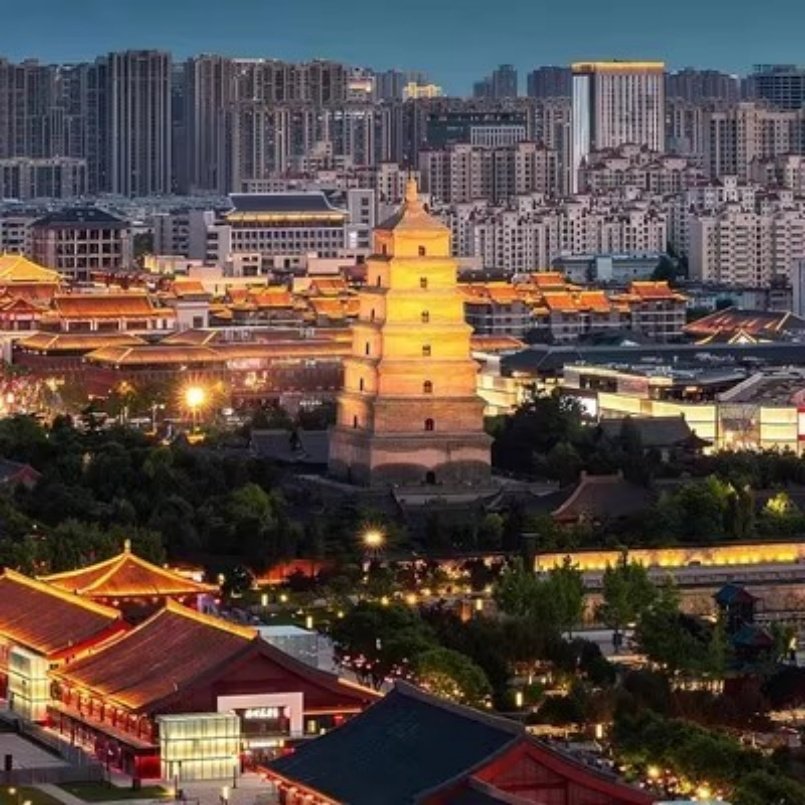 【纯玩私家团】西安旅游5天4晚跟团游陕西旅游大唐不夜城壶口瀑布