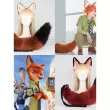 Zootopia Nick Fox Phù Hợp Với Tai Đầu Mô Phỏng Đuôi Cáo Cos Triển Lãm Truyện Tranh Fursuit Đạo Cụ