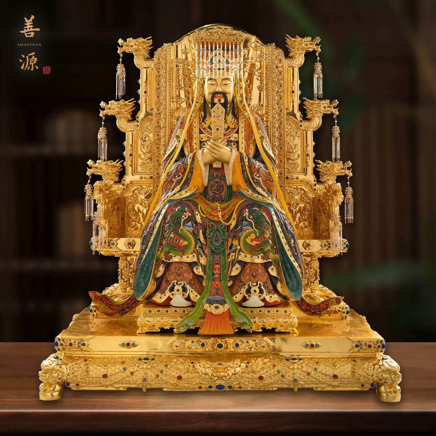 銅器 善財 童子 龍女 仏像一対 工芸品 美術品 置物 銅器 善財 童子 龍女 仏像一対 工芸品 美術品 置物 銅器 善財