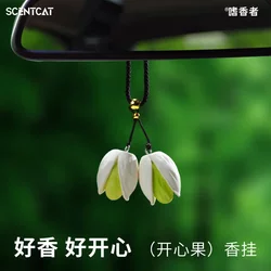 Pistachio Car Air Freshener for Fragrance Lovers, Car Hanging Ornament, Long-Lasting Fragrance in the Car, 2025 New Model
