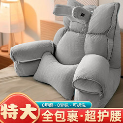 Nordic Simple and Soft Cushion for Living Room Sofa and Bed Head, Waist Support Cushion, Electric Massage Breathable Cushion, Suitable for All Seasons