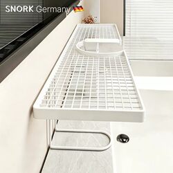 German Vertical Faucet Storage Rack Bathroom Toilet Washbasin Wall-Mounted Punch-Free Sink Storage Rack