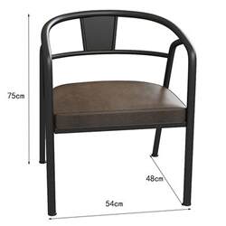 Iron solid wood table cafe retro industrial style barbecue shop set American bar table hot pot restaurant table and chairs