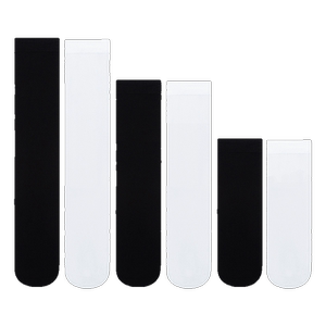
White calf socks for women in summer thin sun protection ice ice socks black velvet ice silk over knee socks pressure stockings