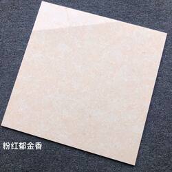 800X800 Living Room and Bedroom Yellow Polycrystalline Non-Slip Floor Tiles Foshan Vitrified Tiles Pilates Polished Tiles