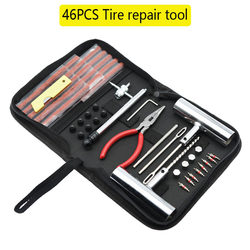 24-Piece Set, 46-Piece Set, 62-Piece Set, Quick First Aid Kit, Tire Repair Tool for Cars, Motorcycles, Electric Vehicles, Tire Repair