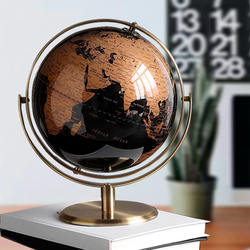 High-End Globe Ornaments, Creative and Luxurious Home Decorations for Offices, Study Rooms, Desks, Wine Cabinets, and Home Tabletop Displays