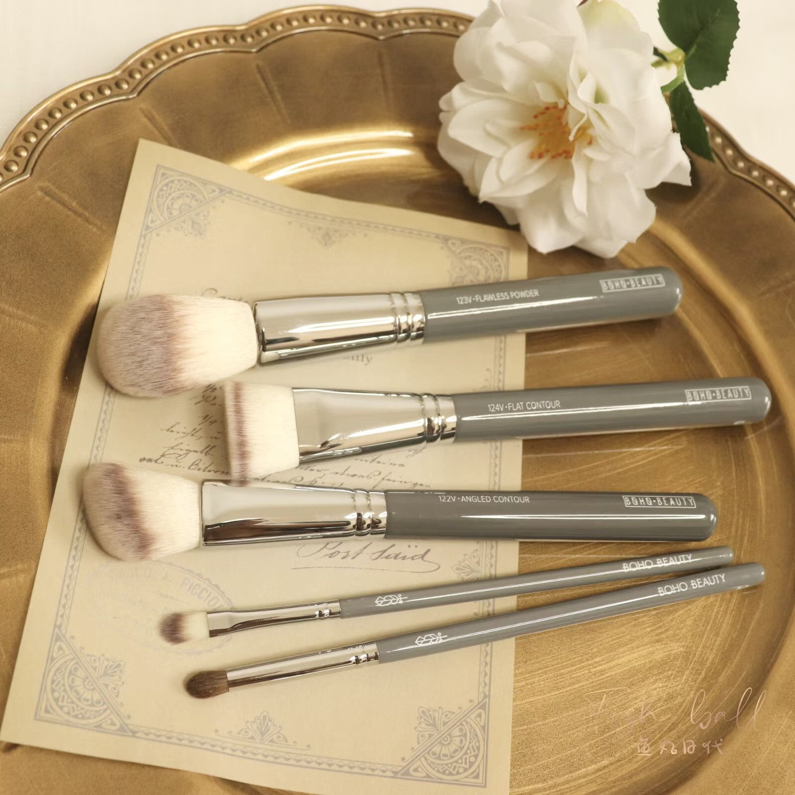 Готовый инвентарь BOHO BEAUTY набор для макияжа кисть рассыпчатая кисть для пудры контурная кисть кисть для румян кисть для теней для век кисть для ко