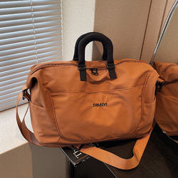 Large-Capacity Fashionable Short-Distance Travel Bag for Women, Lightweight Luggage Bag for Men, Expandable Cross-Body Sports and Fitness Bag