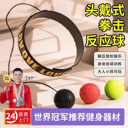 Speed Ball Boxing Reaction Ball Children's Head-Mounted Home Training Equipment Fighting and Decompression Ball