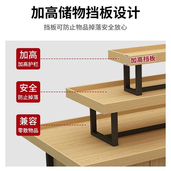 
Supermarket island display cabinet cosmetics promotion table shoe shelf sample table stationery cargo cabinet mother and baby store stack