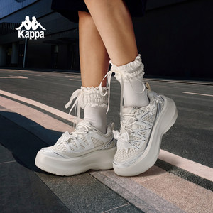 
kappa women's shoes dad shoes new 2026 spring trend thick sole increased casual shoes women's cushioning sports shoes