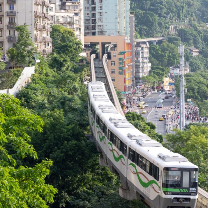 重庆李子坝+渣滓洞+磁器口+洪崖洞+长江索道体验全程包车重庆旅游