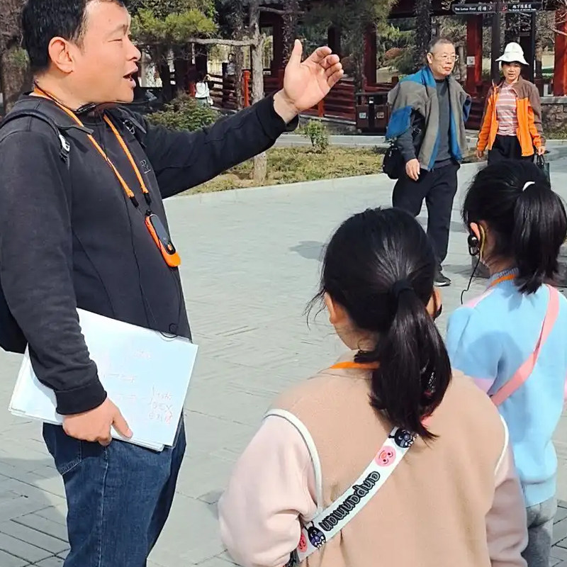 猩咖说河南洛阳古墓博物馆不含门票1.5H大咖讲解拼团洛阳旅游含耳